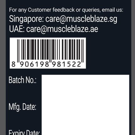 MuscleBlaze Creatine Monohydrate CreAMP