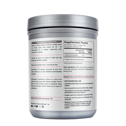 MuscleBlaze Creatine Monohydrate CreAMP