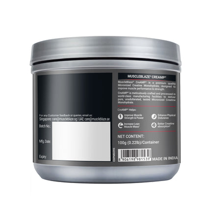 MuscleBlaze Creatine Monohydrate CreAMP