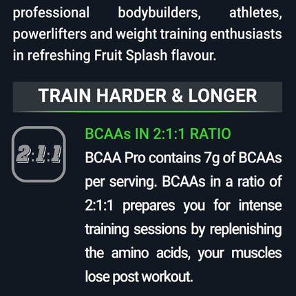 MuscleBlaze BCAA Pro, 0.99 lb 30 Servings