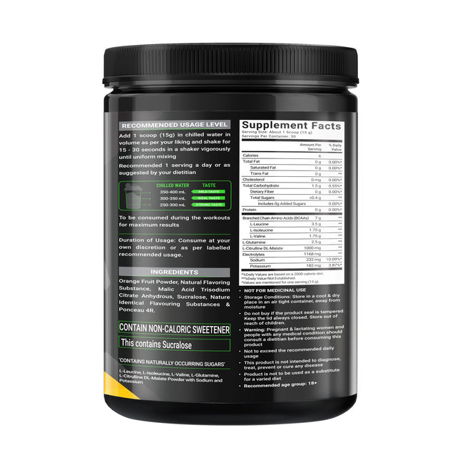 MuscleBlaze BCAA Pro, 0.99 lb 30 Servings