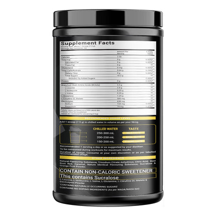 MuscleBlaze BCAA Gold 8:1:1, 0.99 lb 60 Servings